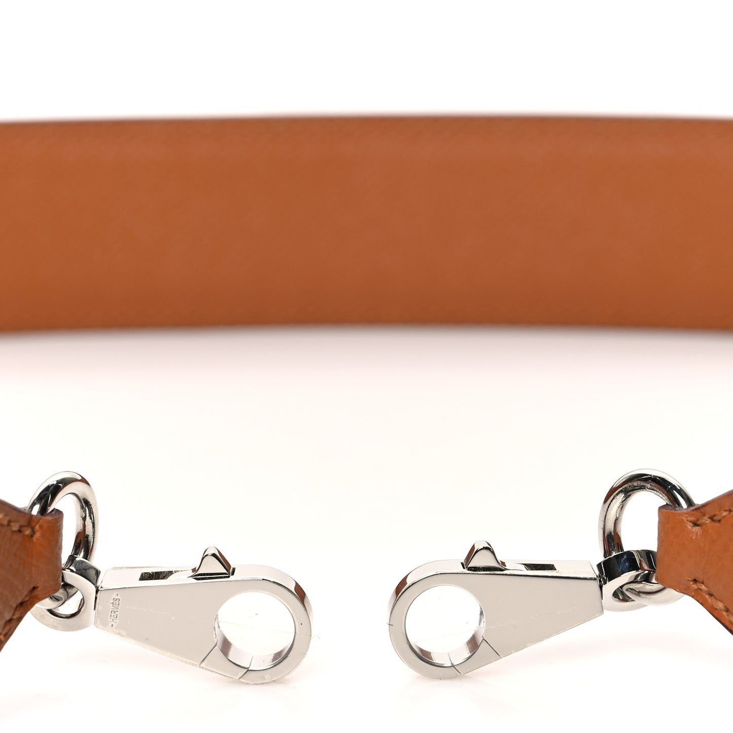 Epsom 40mm Tressage Shoulder Strap Black Craie Gold