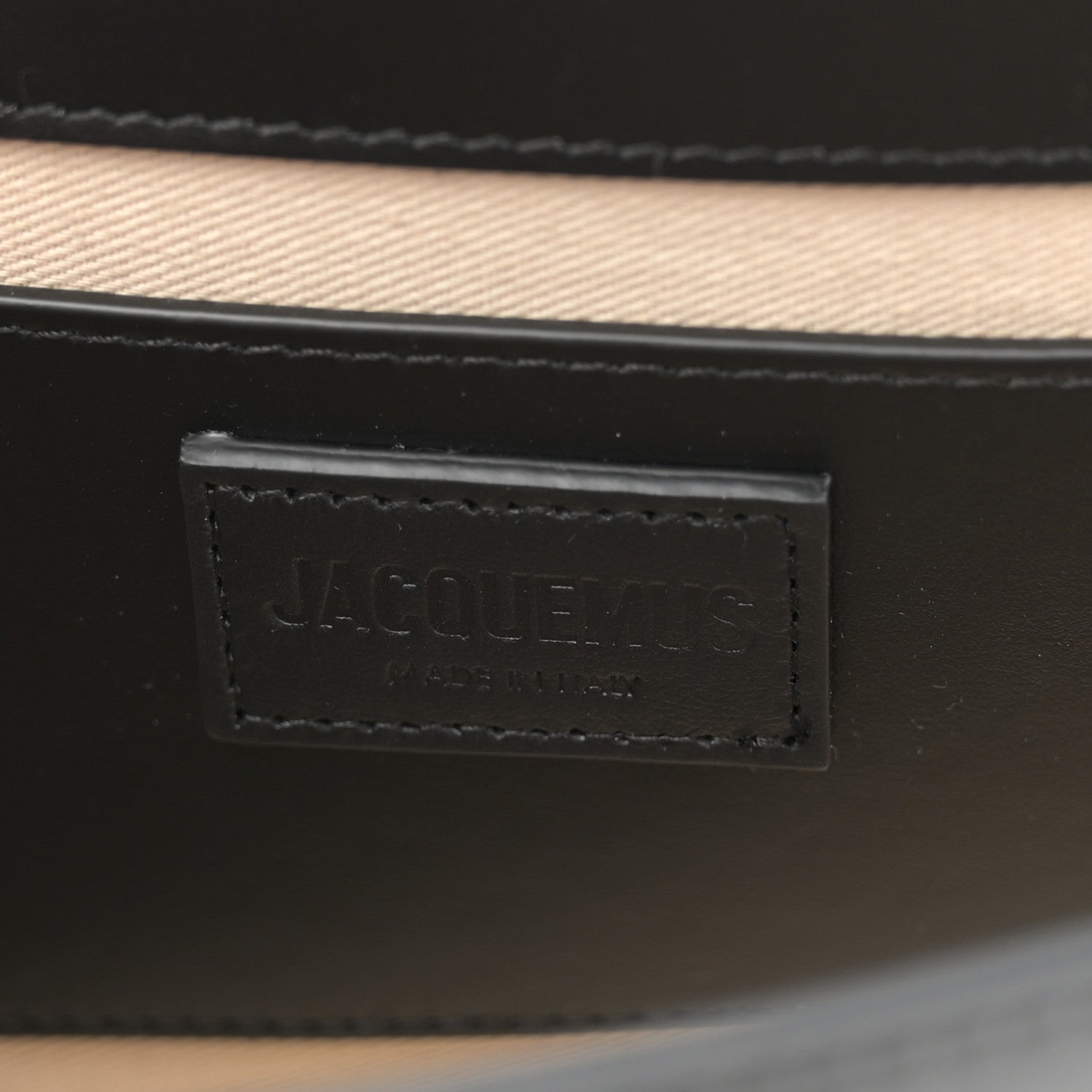 Jacquemus Smooth Calfskin Le Grand Bambino Long Black 6 of 11