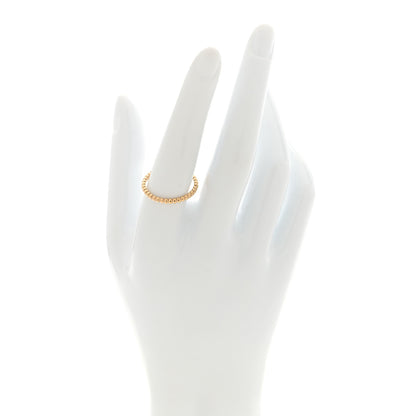 Van Cleef & Arpels 18K Yellow Gold Small Perlee Ring 57 8 2 of 5