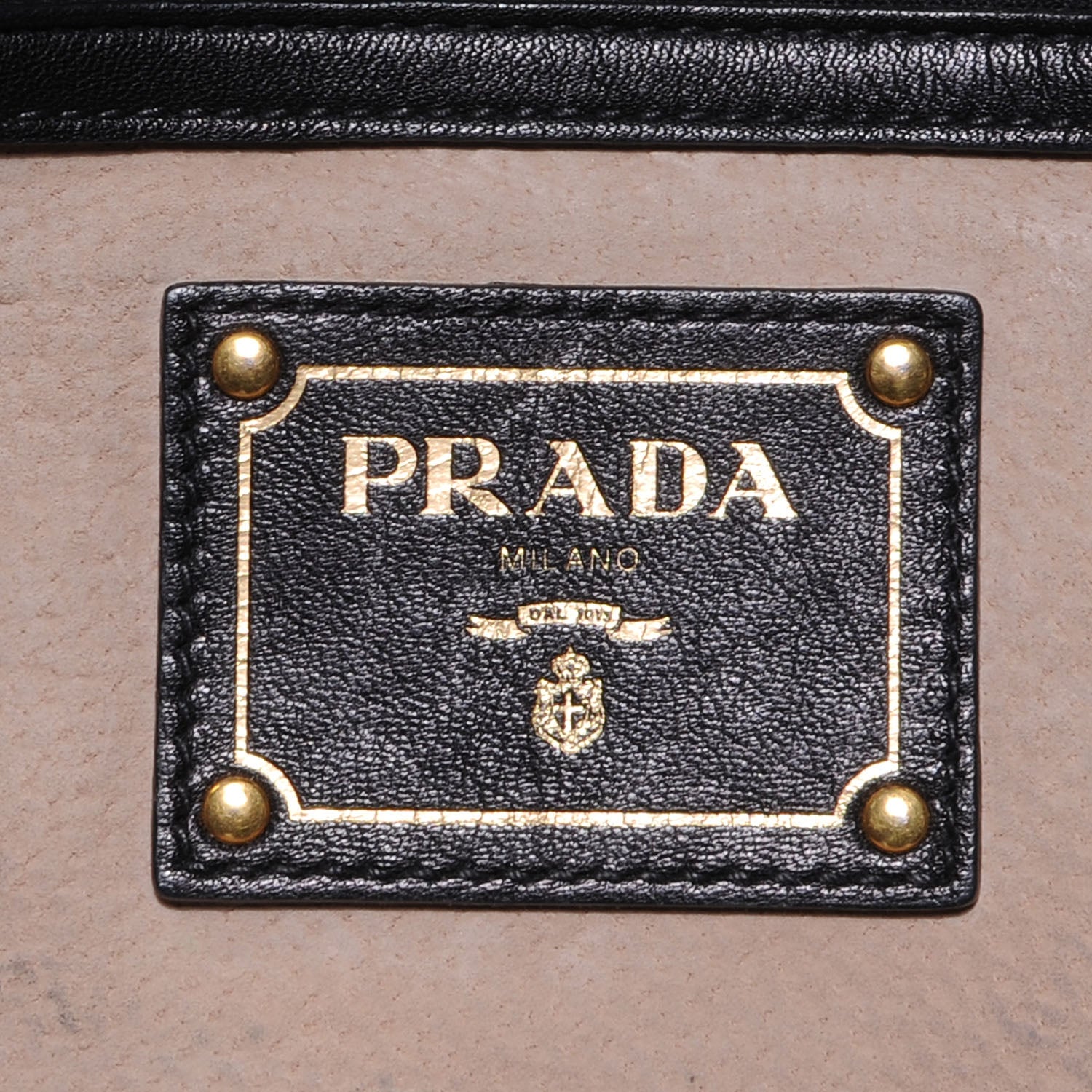 Prada Soft Calf Shoulder Bag Nero Black 7 of 9