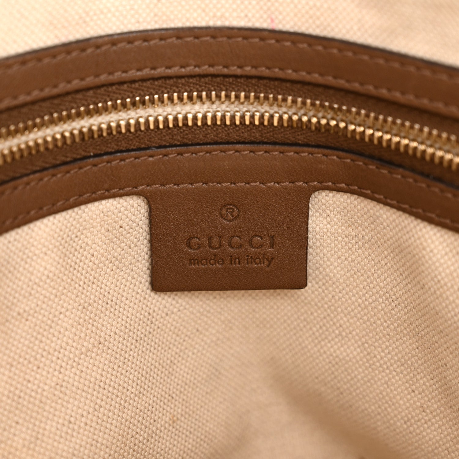 Gucci GG Supreme Monogram Medium Nice Top Handle Dome Bag Brown 6 of 13