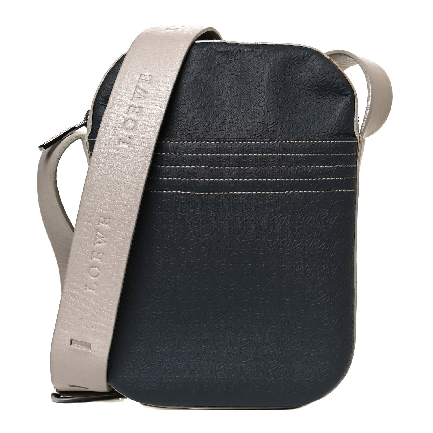 Loewe Calfskin Embossed Anagram Crossbody Bag Multicolor 1 of 10