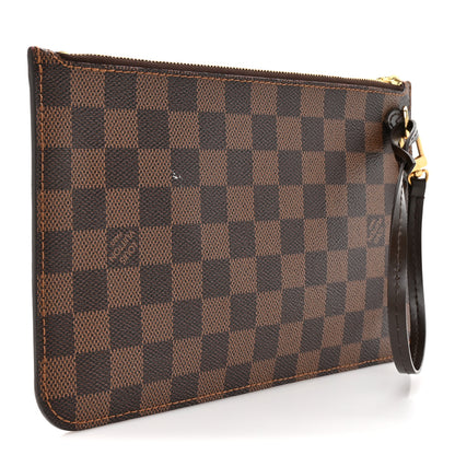 Louis Vuitton Damier Ebene Neverfull MM GM Pochette 3 of 8