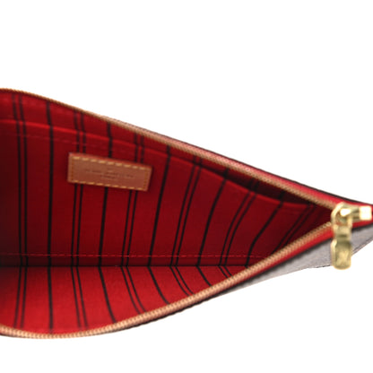 Louis Vuitton Monogram Neverfull MM GM Pochette Cherry 5 of 9