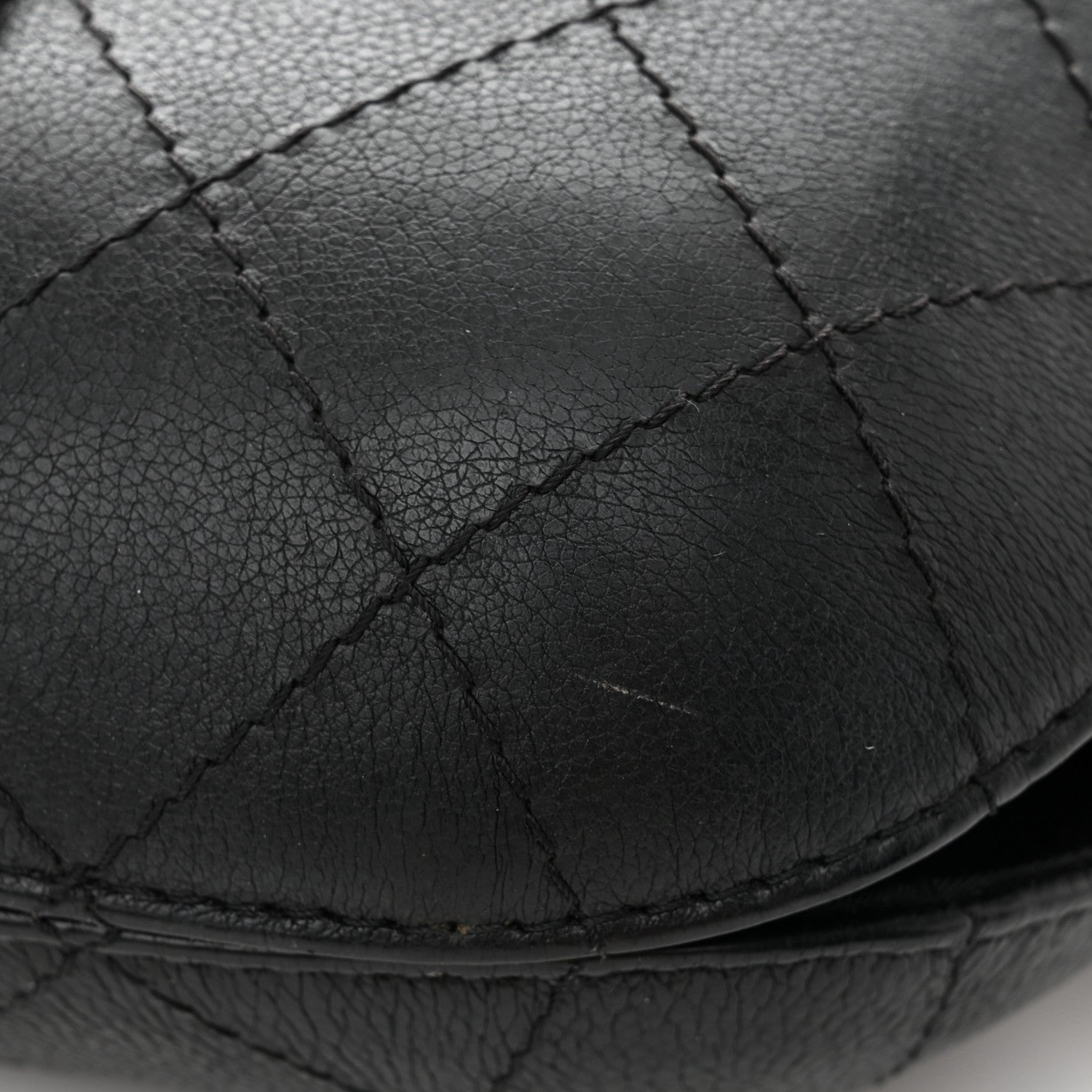 Chanel Calfskin Quilted Small Gabrielle Bucket Black 11 of 12