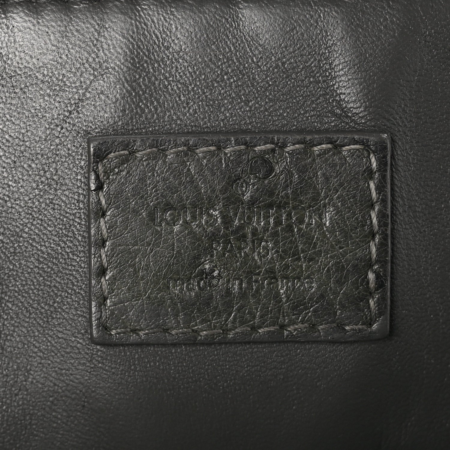 Louis Vuitton Ostrich Alma PM Olive 6 of 9
