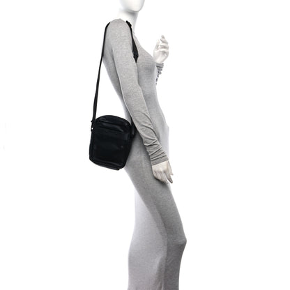 Louis Vuitton Calfskin Monogram Shadow Danube PM Black 3 of 10