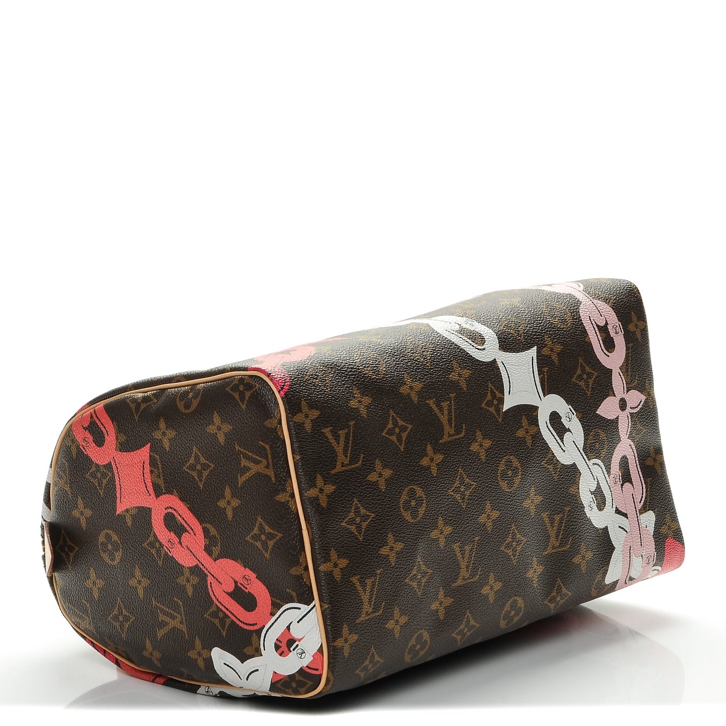 Monogram Bay Speedy 30 Rose Ballerine Poppy