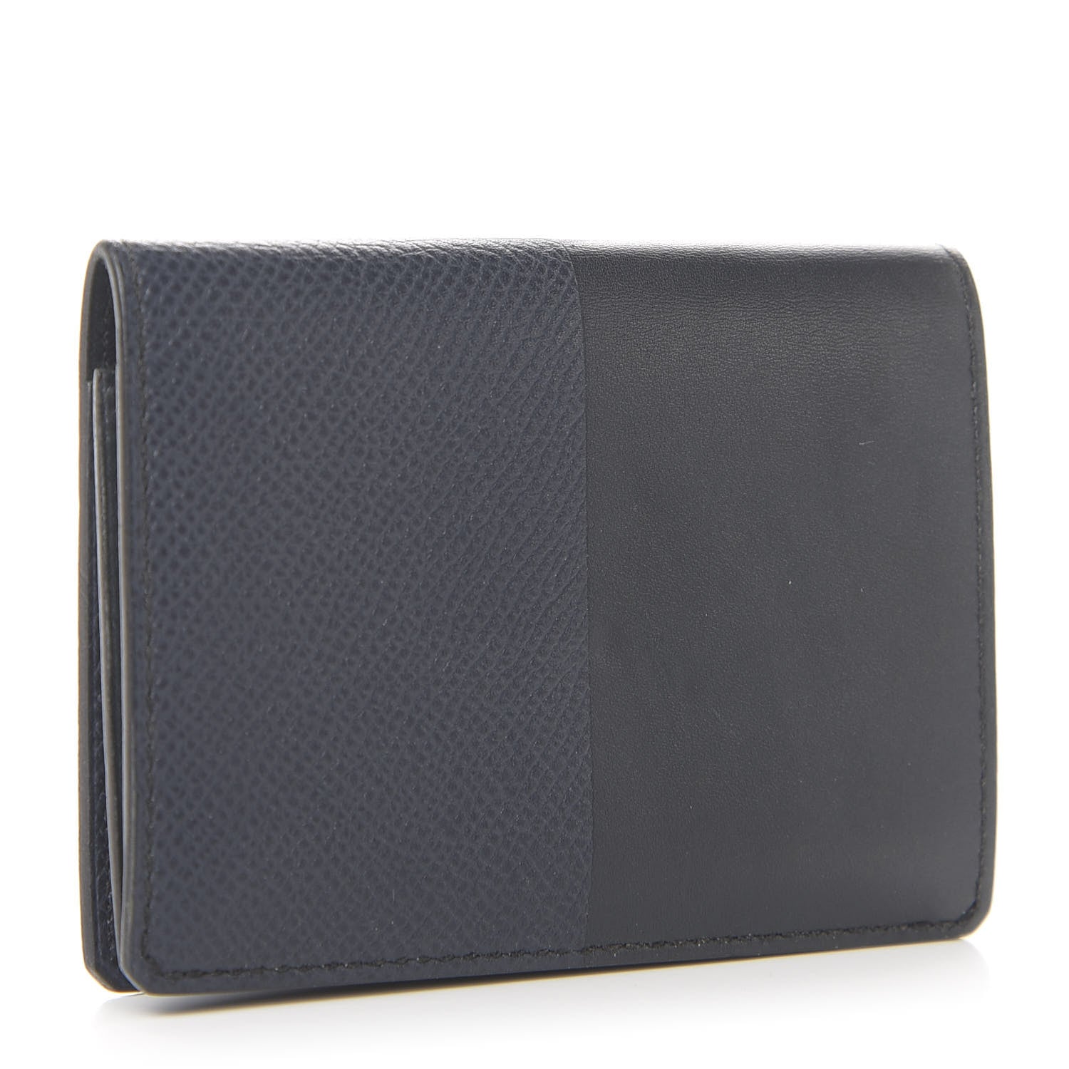 Hermes Epsom Sombrero Mini Manhattan Wallet Bleu Obscur Bleu Indigo 3 of 9