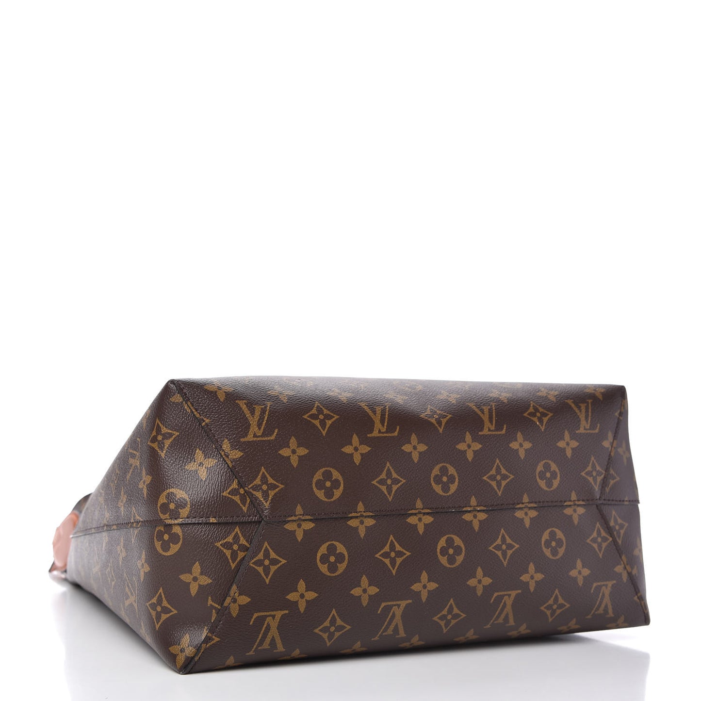Monogram Flower Hobo Caramel