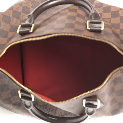 Louis Vuitton Damier Ebene Speedy 30 5 of 7