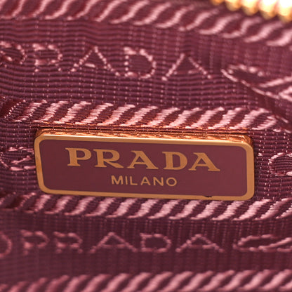 Prada Saffiano Lux Mini Re-Edition Shoulder Bag Petalo 6 of 8