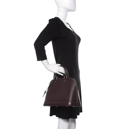 Louis Vuitton Epi Alma PM Quetsche 2 of 13
