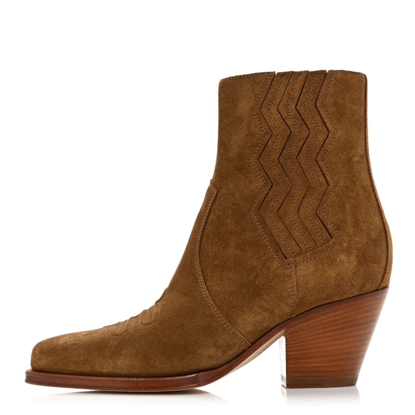 Suede Womens Vegas Ankle Boot 37 Brun Fume
