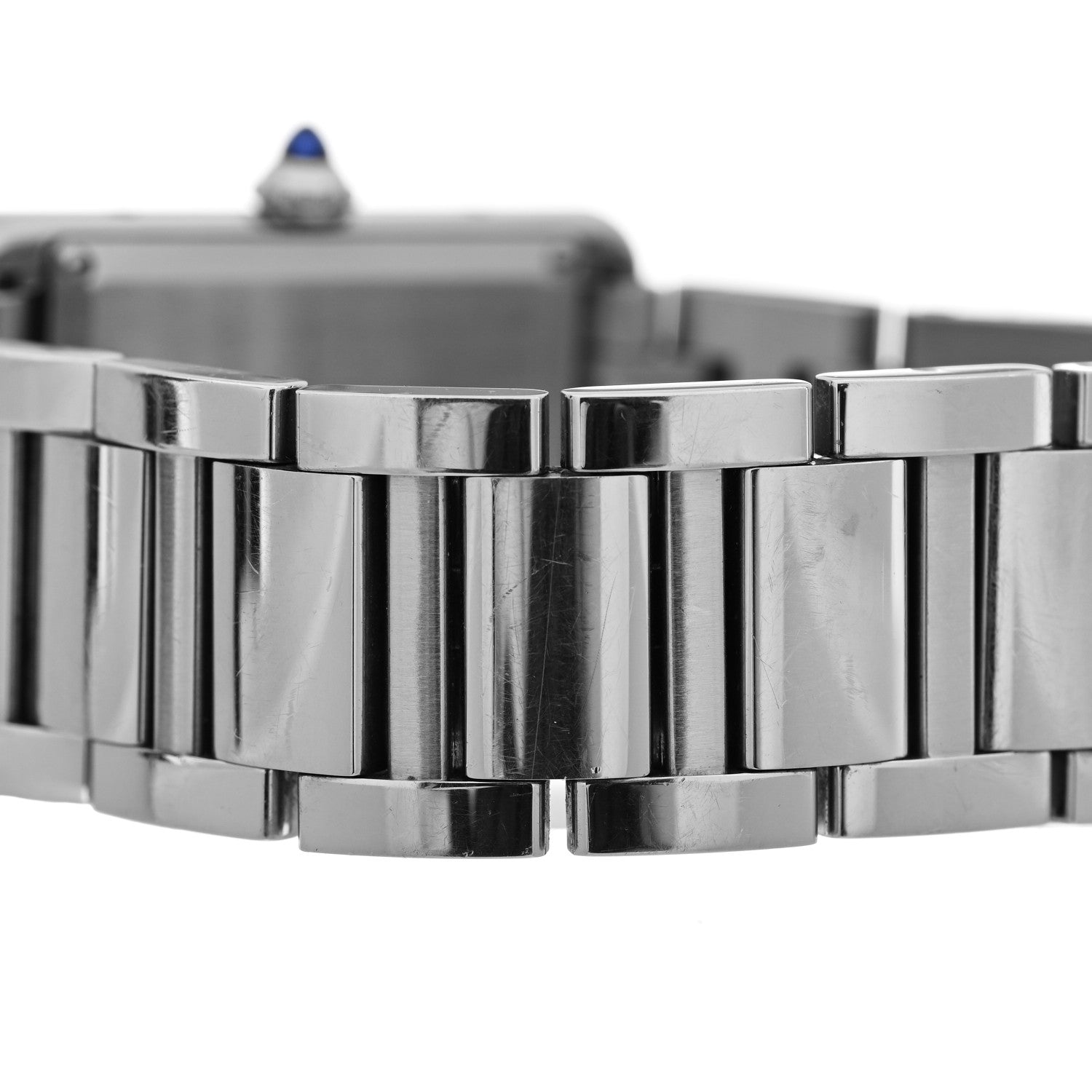 Cartier Stainless Steel 25mm Must de Cartier Tank Quartz Watch 6 of 7
