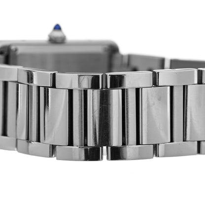 Cartier Stainless Steel 25mm Must de Cartier Tank Quartz Watch 6 of 7