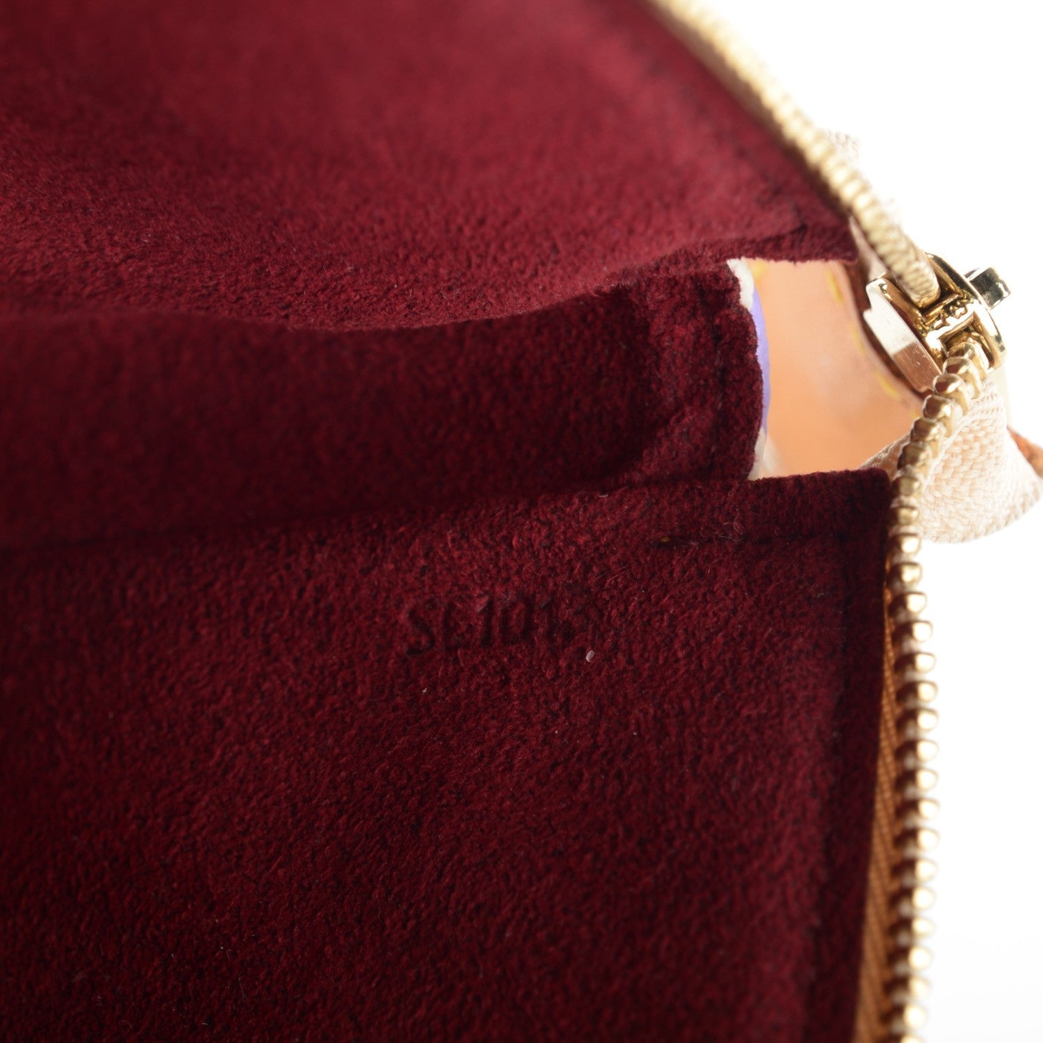 Louis Vuitton Monogram Multicolor Pochette Accessories White 9 of 9