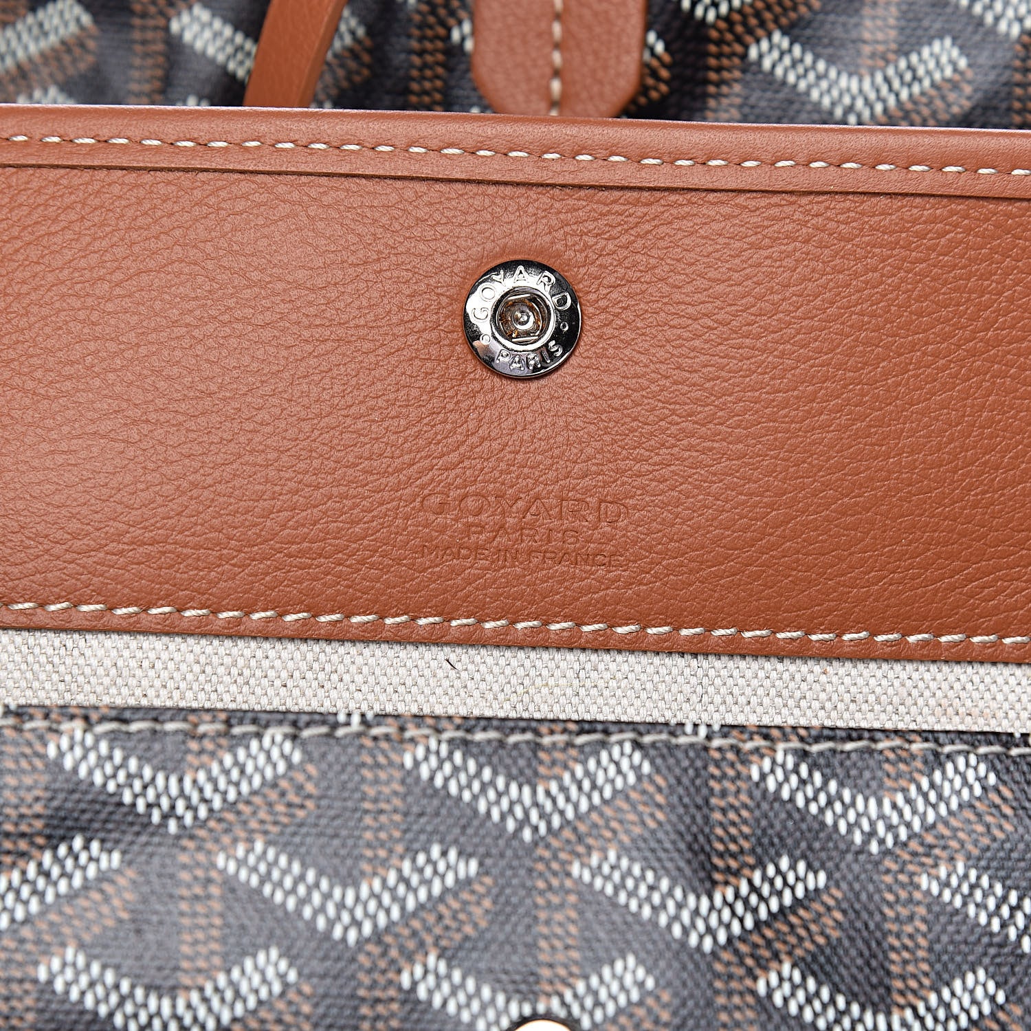 Goyard Goyardine Saint Louis PM Black Gold 9 of 14