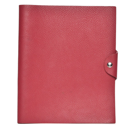 Hermes Togo Ulysse MM Agenda Cover Rubis 1 of 8