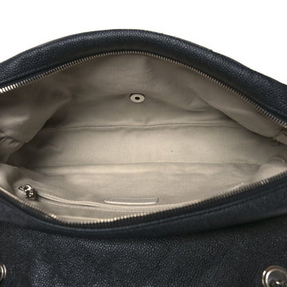 Chanel Caviar Quilted Jumbo Easy Flap Black 5 of 12