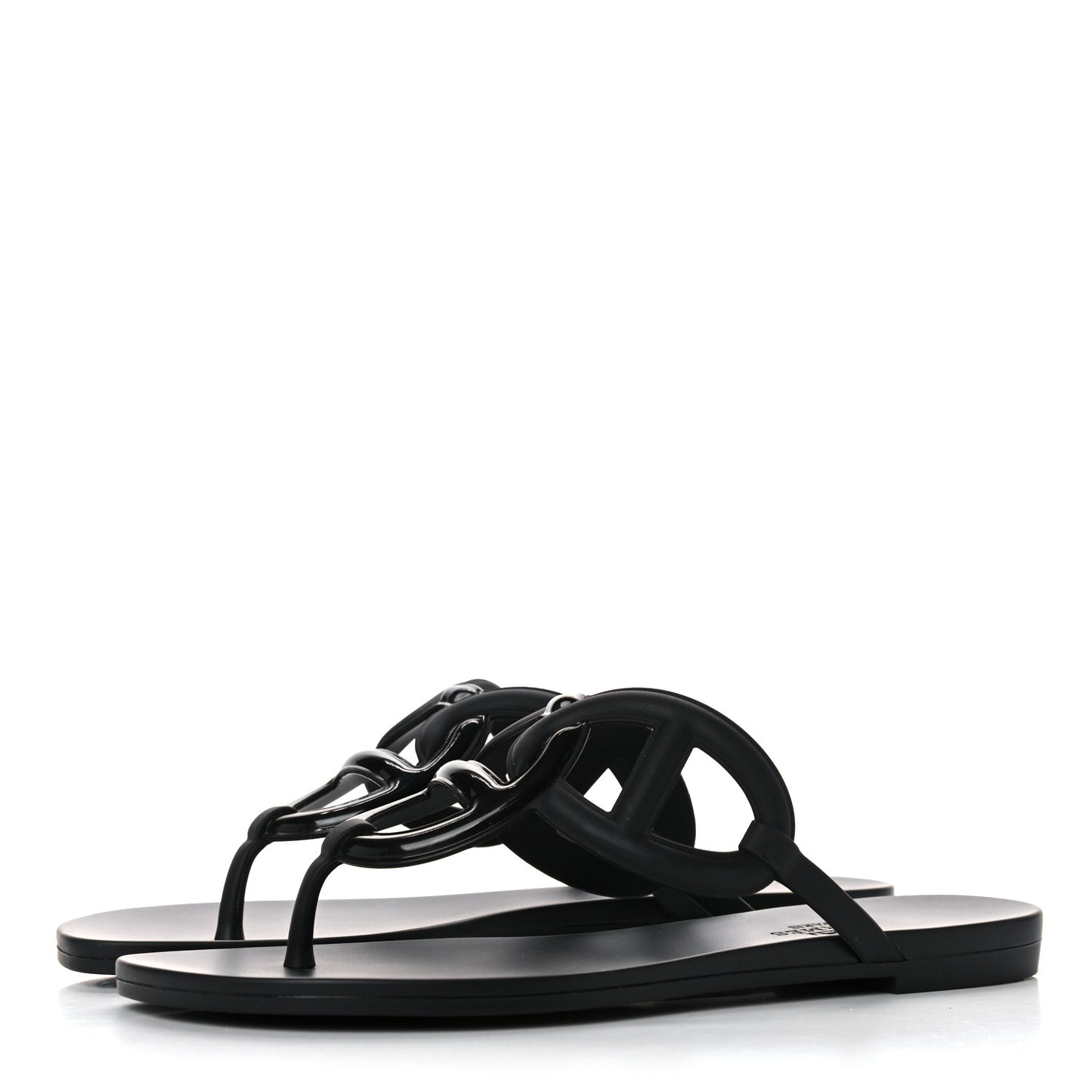 Rubber Womens Egerie Sandals 36 Black