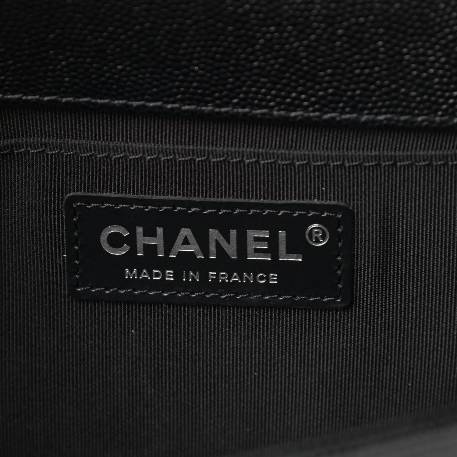 Chanel Caviar Quilted Medium Boy Flap Black 6 of 12