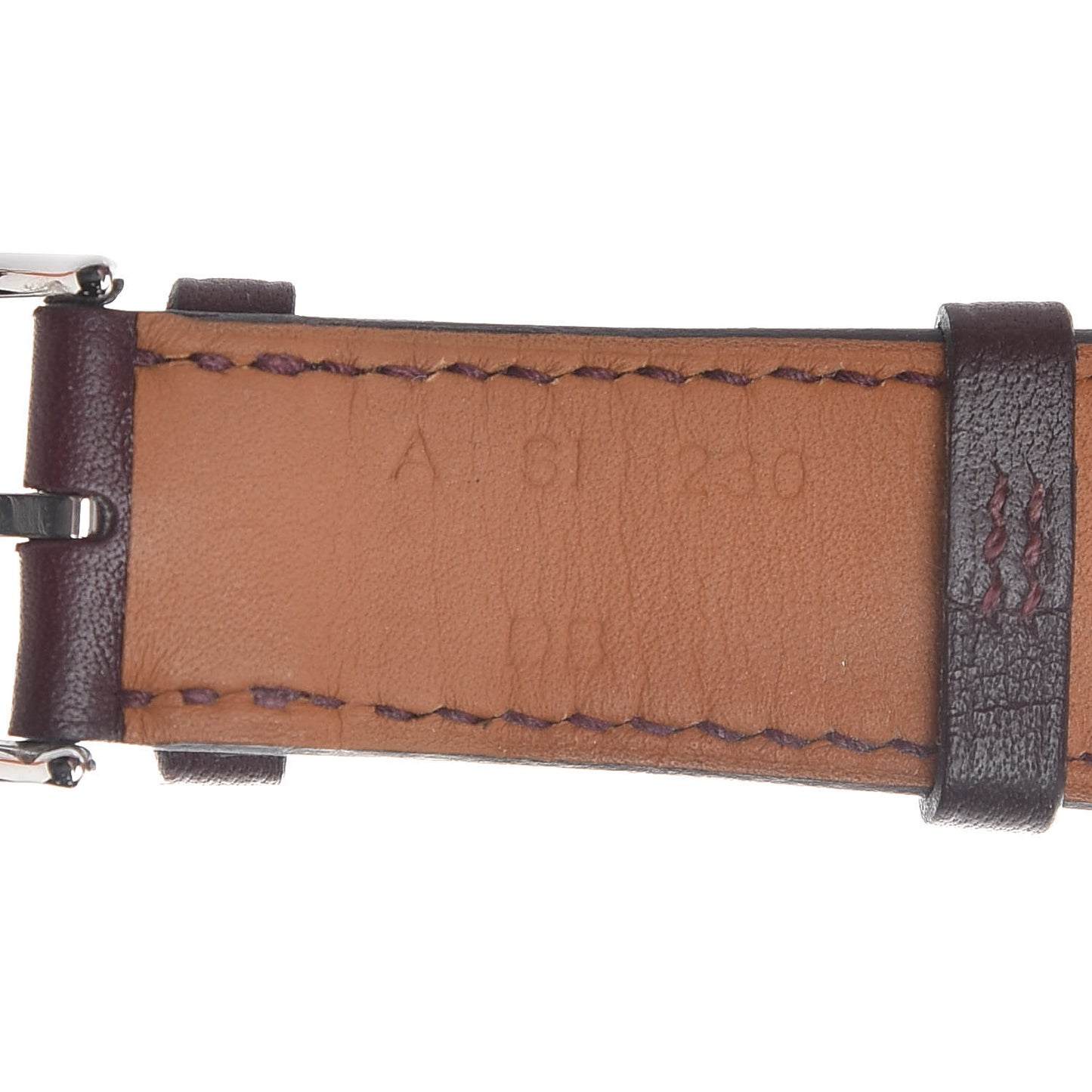 Swift 38mm Apple Watch Double Tour Band Bordeaux