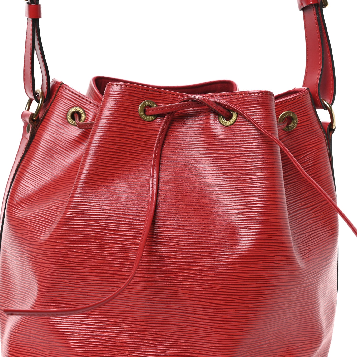 Louis Vuitton Epi Petit Noe Castillan Red 7 of 9