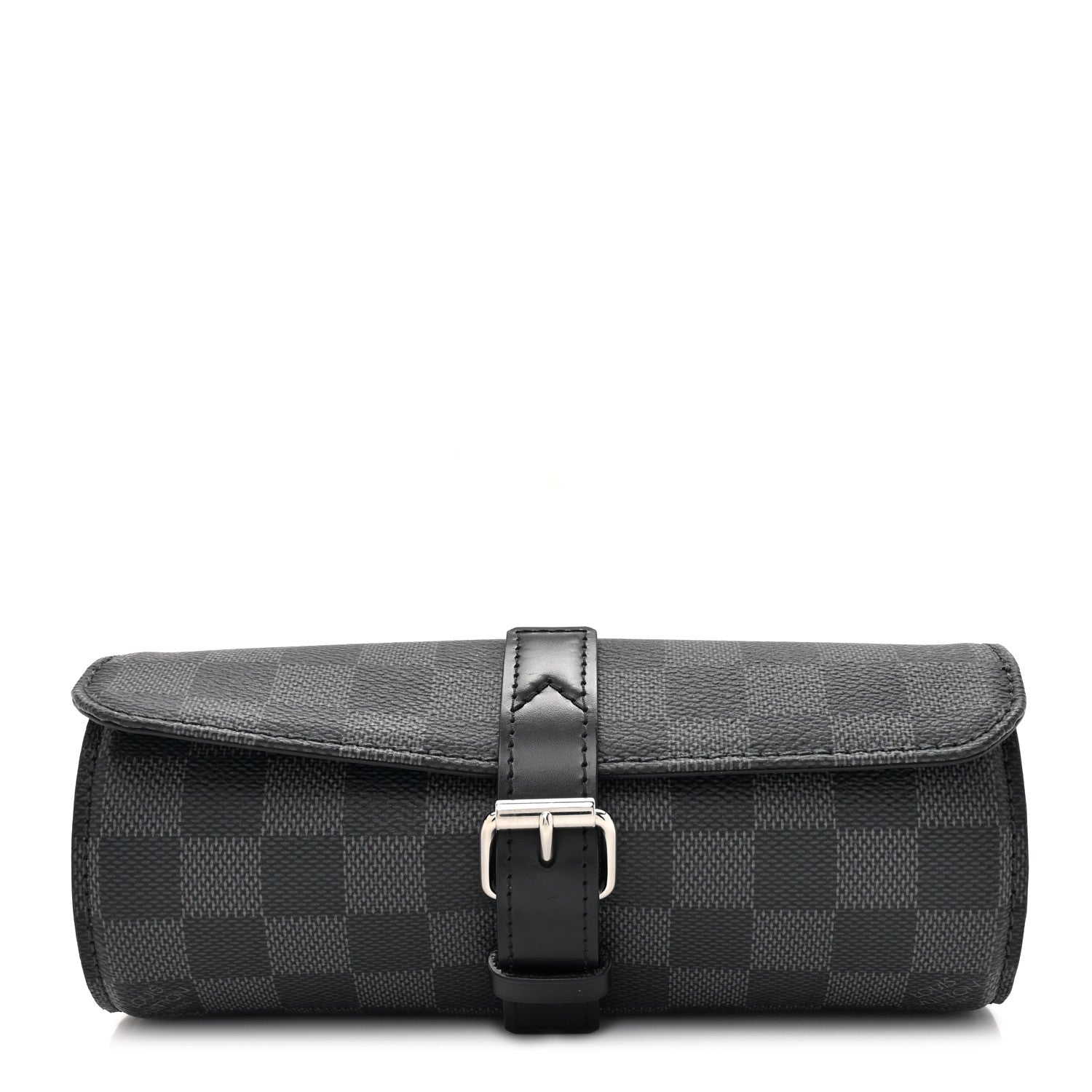 Louis Vuitton Damier Graphite 3 Watch Travel Case 1 of 8