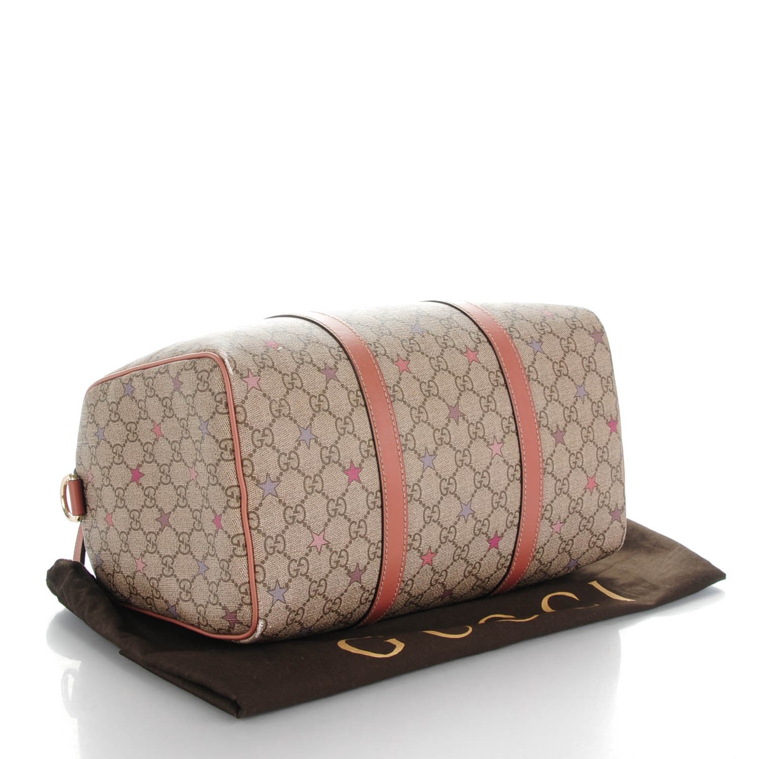 Gucci GG Supreme Stars Medium Joy Boston Pink 4 of 18
