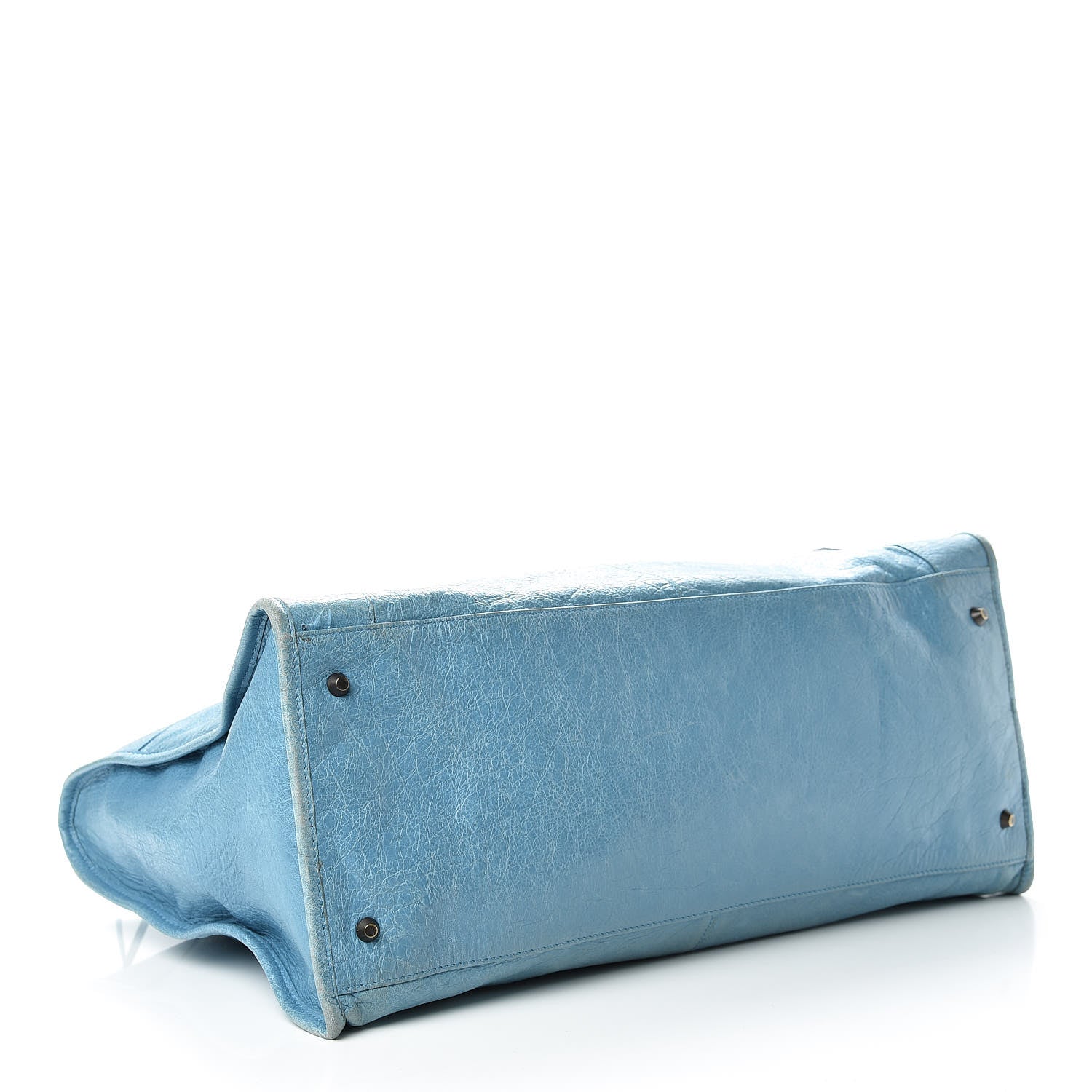 Balenciaga Agneau Classic Hardware Work Bleu Indigo 4 of 20