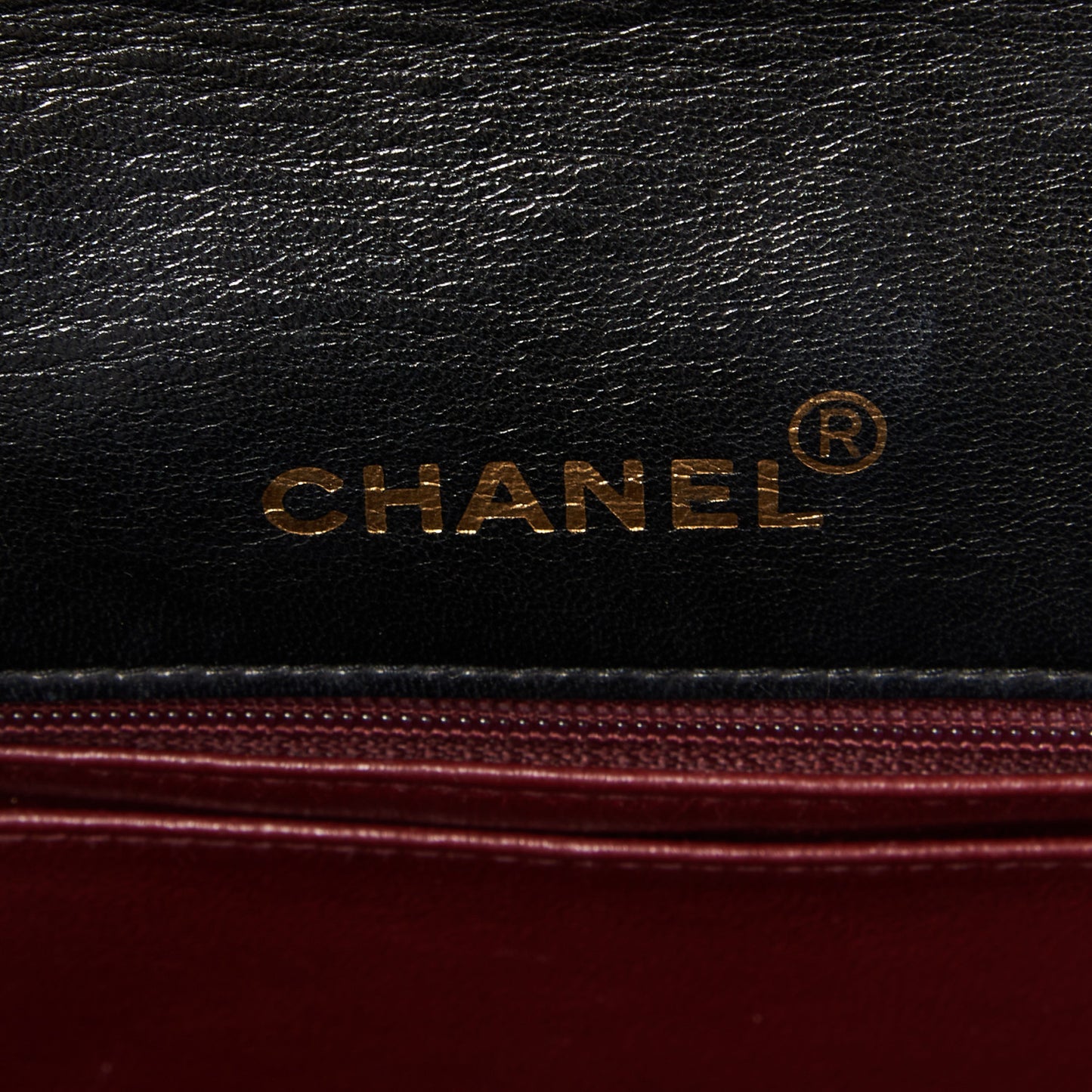 Lambskin Quilted Medium Single Flap Black