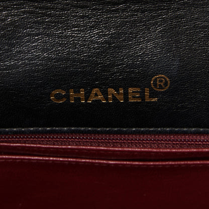 Chanel Lambskin Quilted Medium Single Flap Black 9 of 9