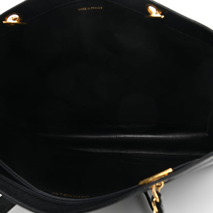Chanel Caviar CC Shopper Tote Black 5 of 11