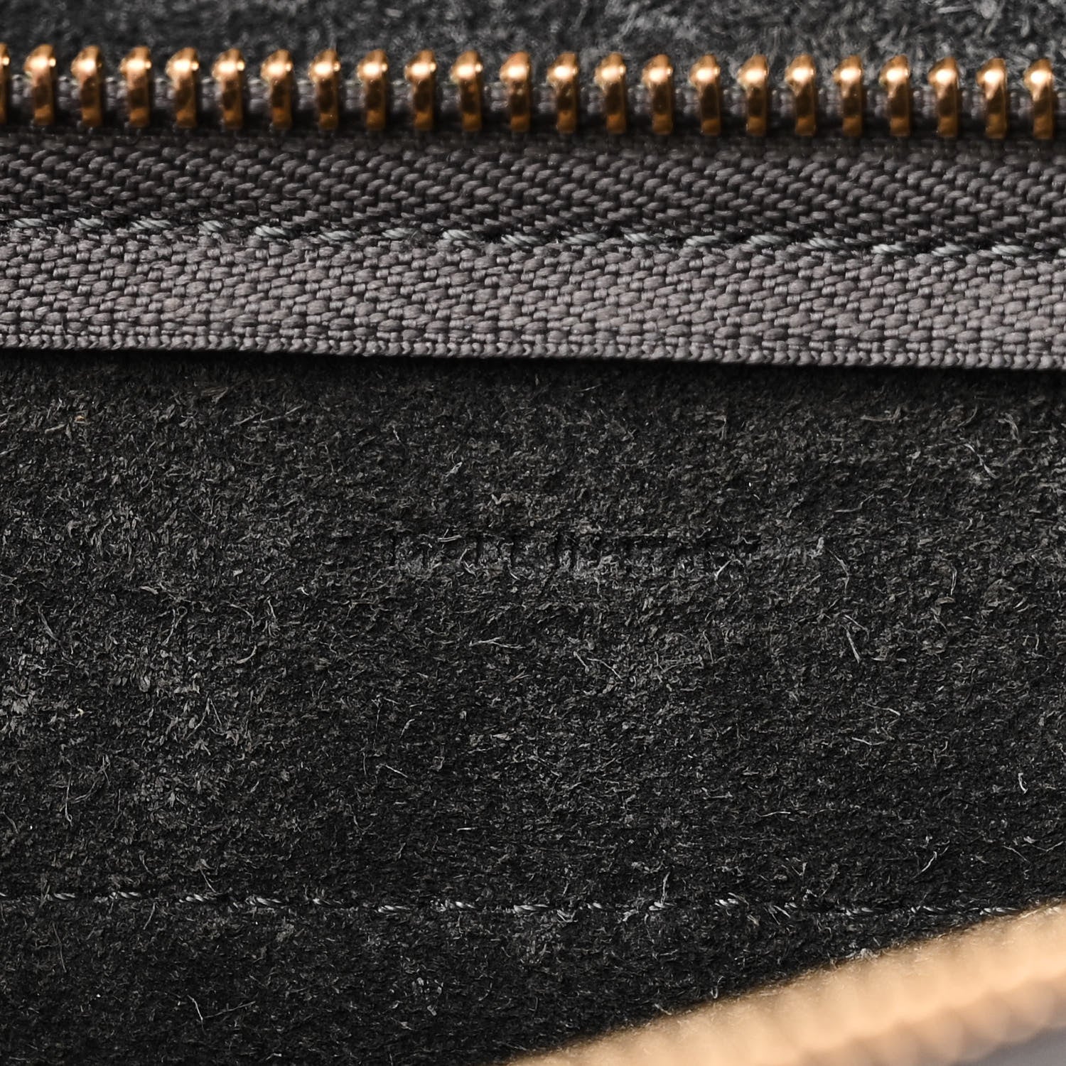 Celine Grained Calfskin Nano Belt Bag Grey 7 of 10