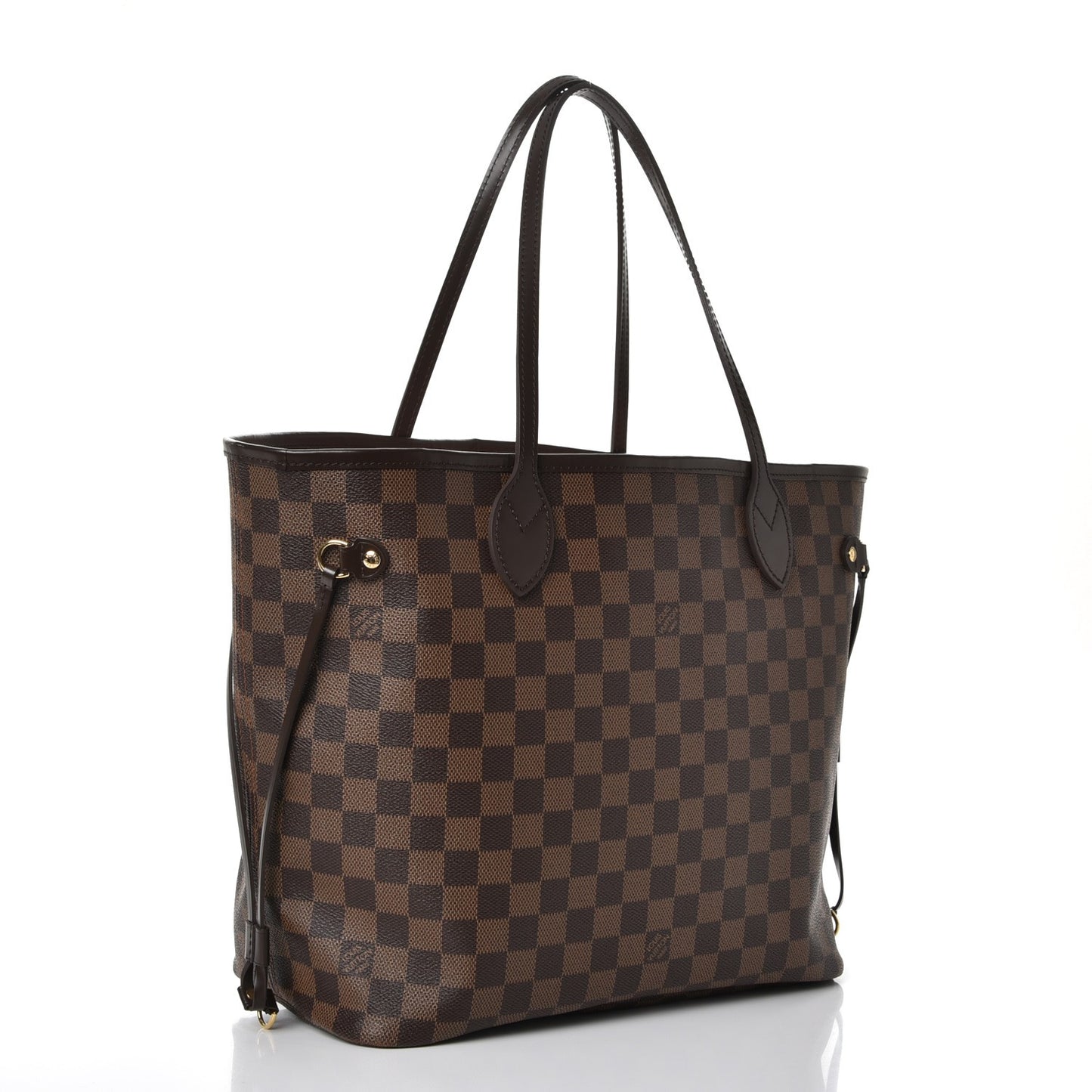 Damier Ebene Neo Neverfull MM Rose Ballerine