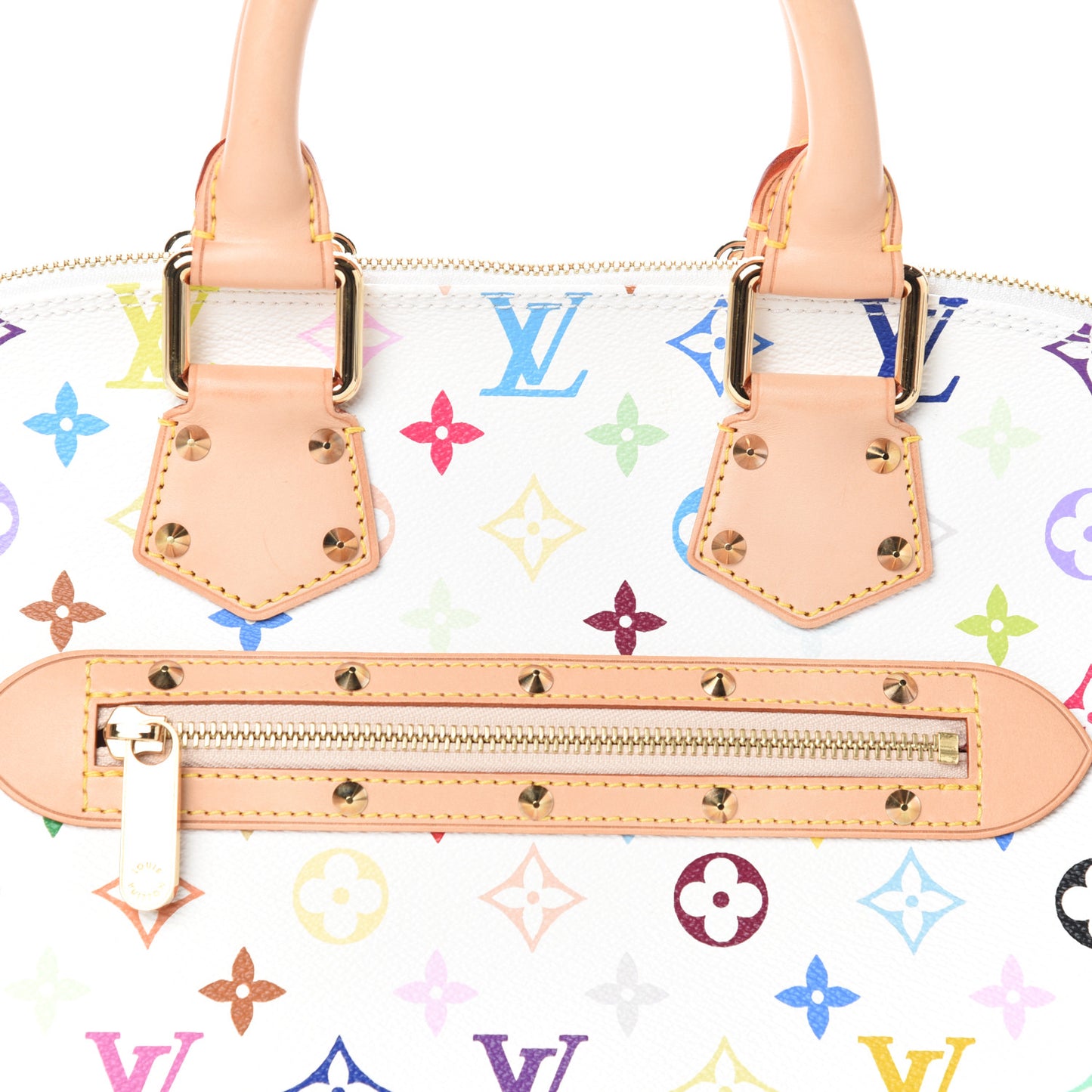 Monogram Multicolor Alma White