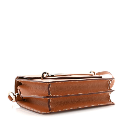 Hermes Evercolor Mini Sac Roulis Gold 4 of 10