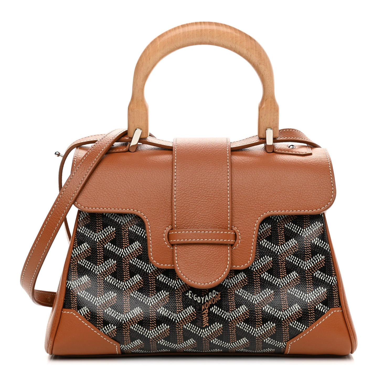 Goyardine Mini Saigon Black Gold