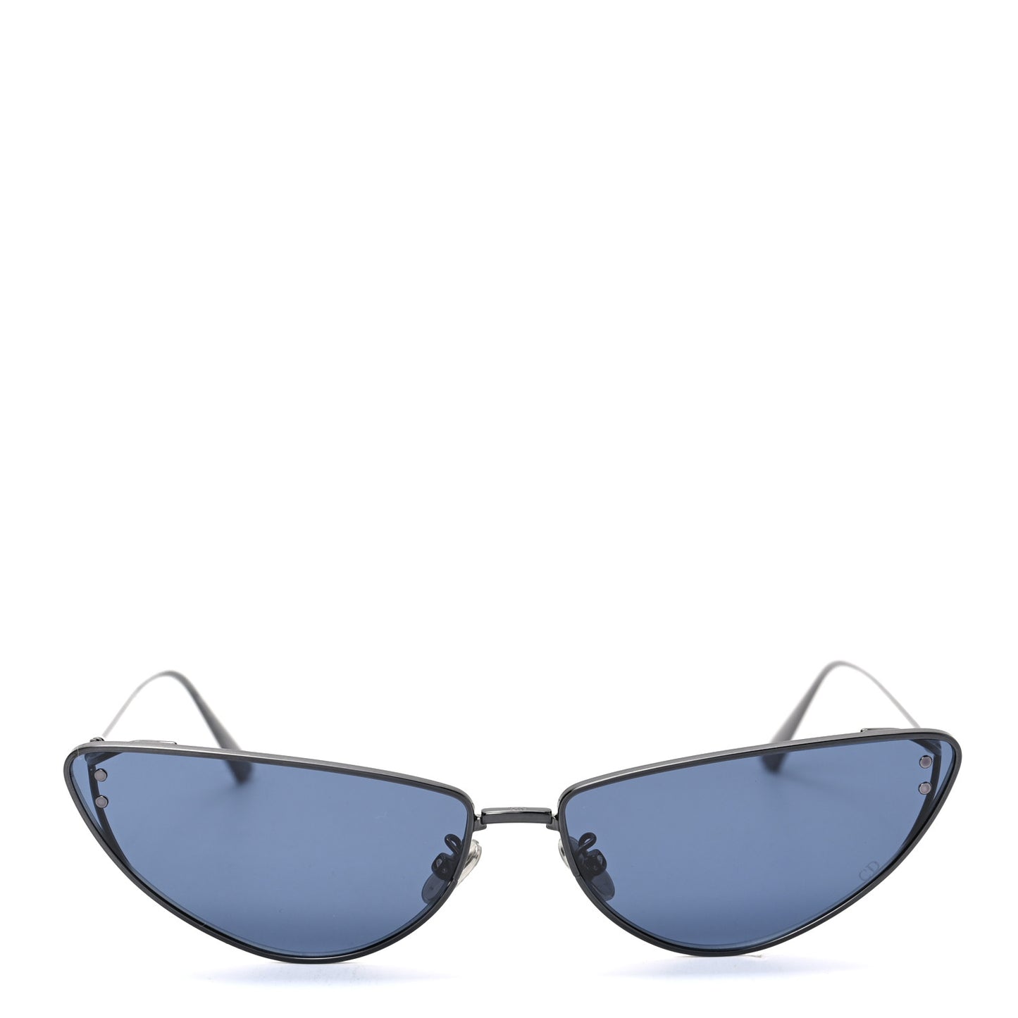Cat Eye Miss Dior B1U Sunglasses Blue Gunmetal