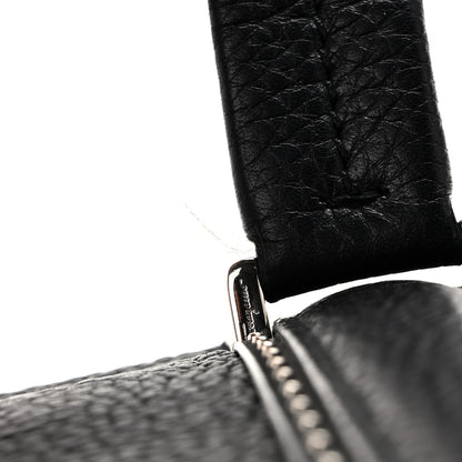 Salvatore Ferragamo Calfskin Studded Firenze Briefcase Black 14 of 18