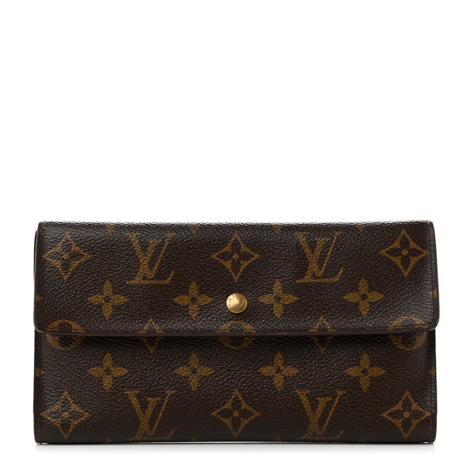 Louis Vuitton Monogram Porte Tresor International Wallet 1 of 11