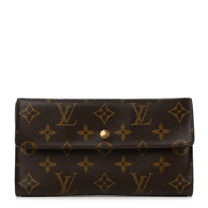 Louis Vuitton Monogram Porte Tresor International Wallet 1 of 11