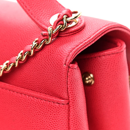 Chanel Caviar Quilted Small Business Affinity Flap Red 11 of 14