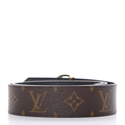 Louis Vuitton Monogram Epi 35mm LV Circle Reversible Belt 80 32 Black 3 of 6