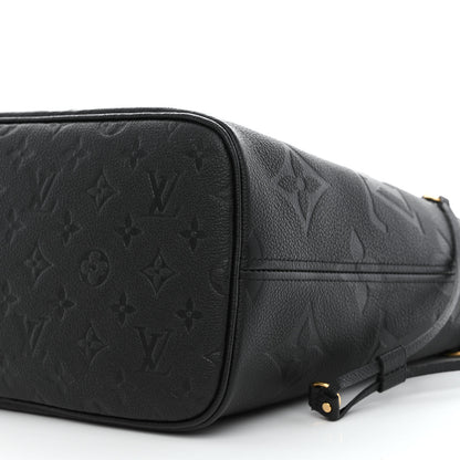 Louis Vuitton Empreinte Monogram Giant Neverfull MM Black 8 of 8