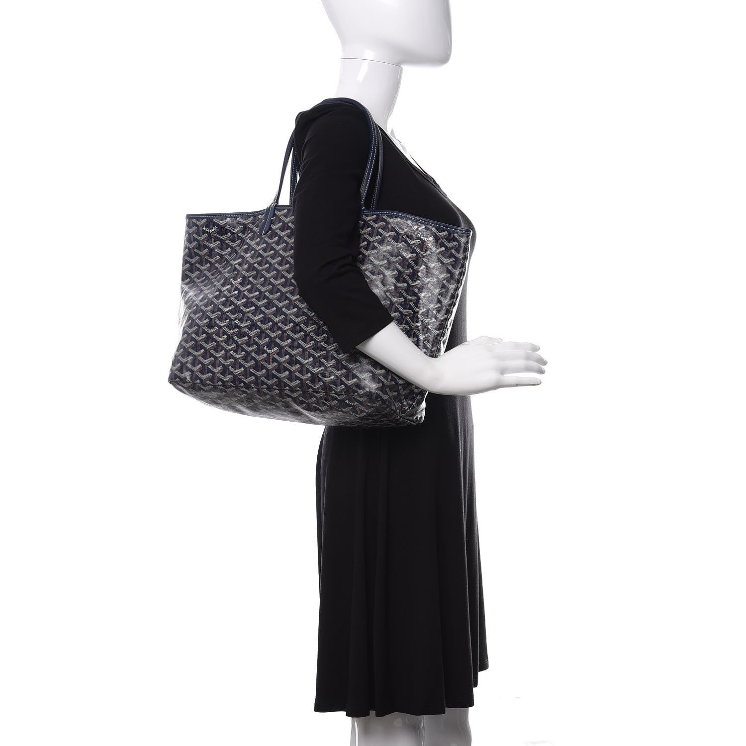 Goyard Goyardine Saint Louis PM Navy 2 of 12