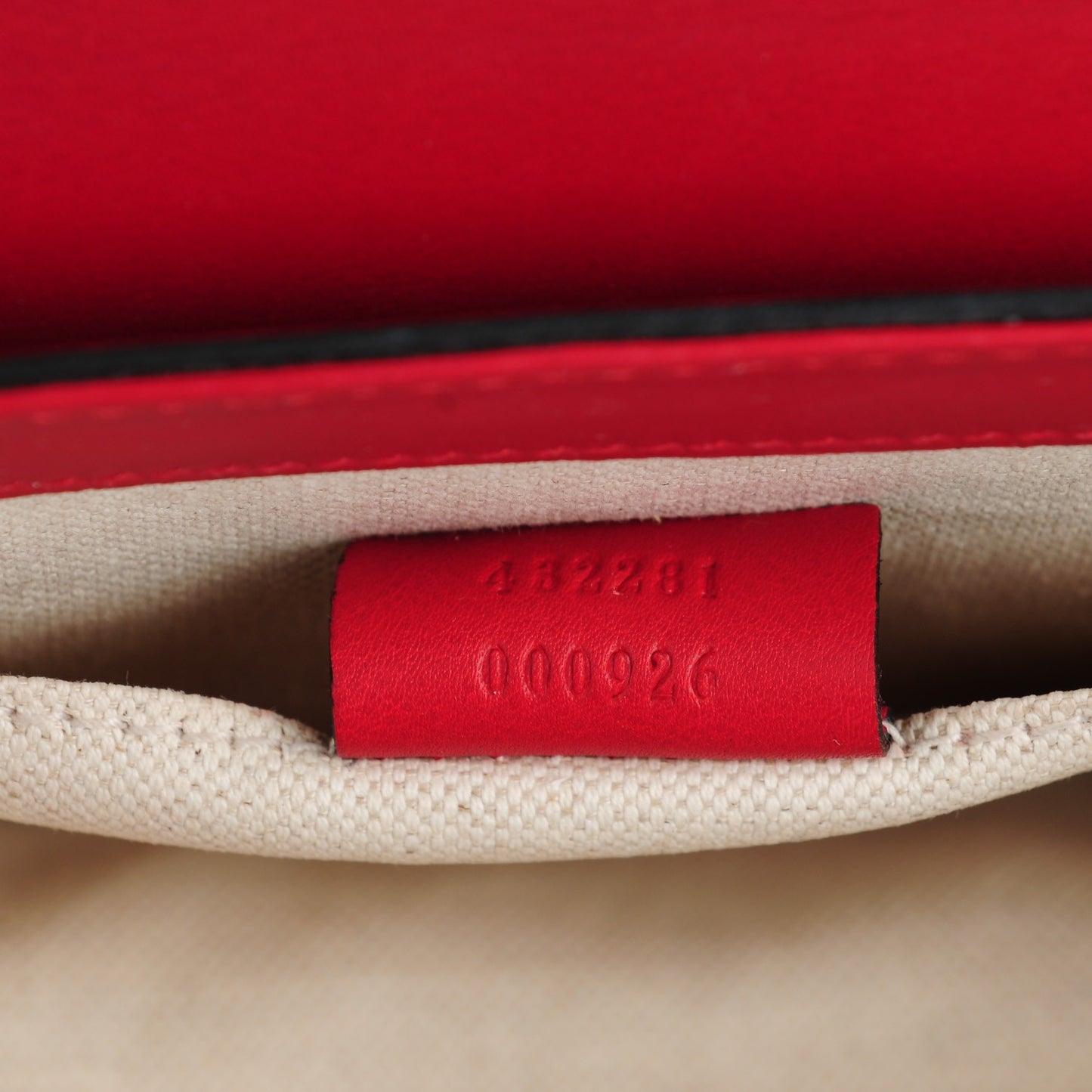 Calfskin Peony Small Chain Shoulder Bag Hibiscus Red