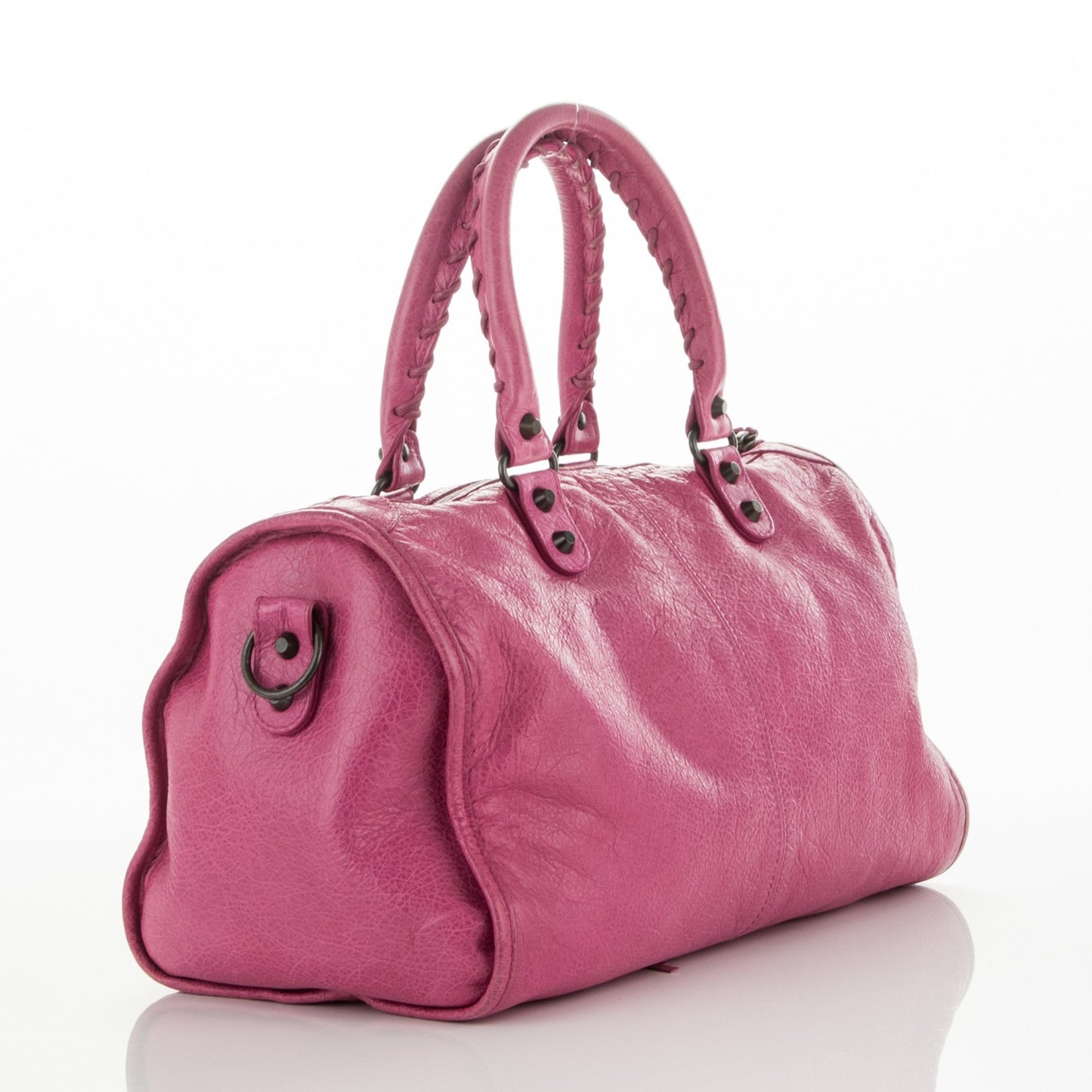 Agneau Classic Hardware Maxi Twiggy Cyclamen