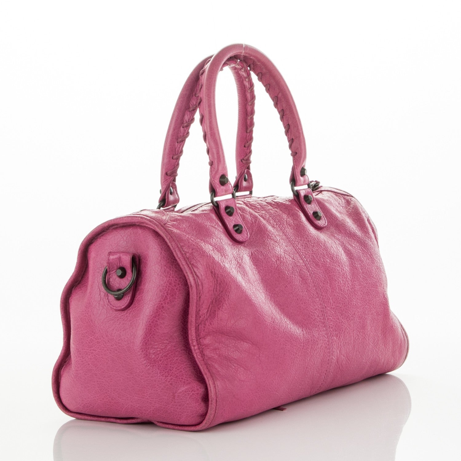 Balenciaga Agneau Classic Hardware Maxi Twiggy Cyclamen 3 of 7